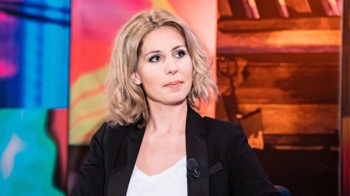 Michaela Duffková, autorka Zápisníku alkoholičky. Michaela Duffková, autorka Zápisníku alkoholičky.
