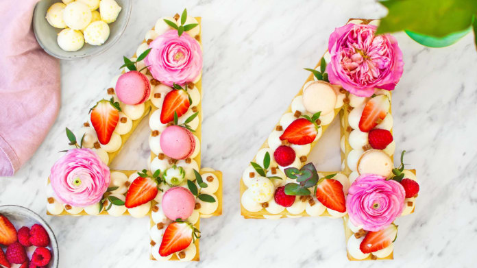 Narozeninový dort Cream tart Narozeninový dort Cream tart