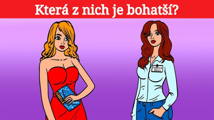 Poznáte, která z žen je bohatší? 3 Poznáte, která z žen je bohatší? 3