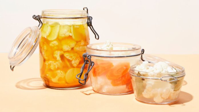 Fermentovaný květák s kari kořením Fermentovaný květák s kari kořením