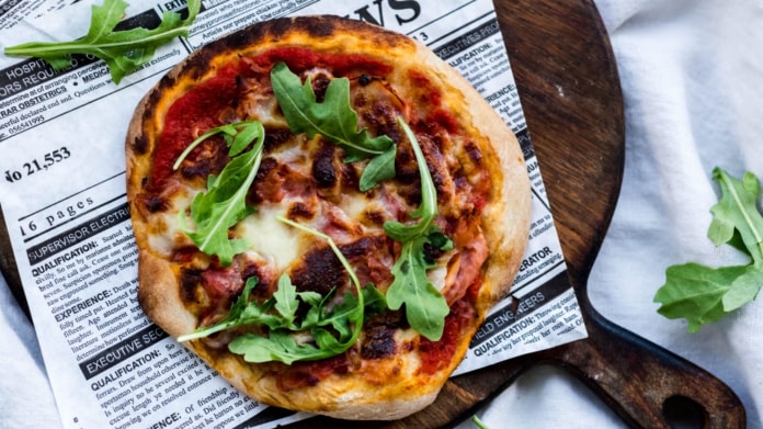 Domácí kvásková pizza Domácí kvásková pizza