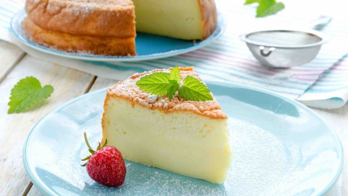 Japonský nadýchaný cheesecake Japonský nadýchaný cheesecake