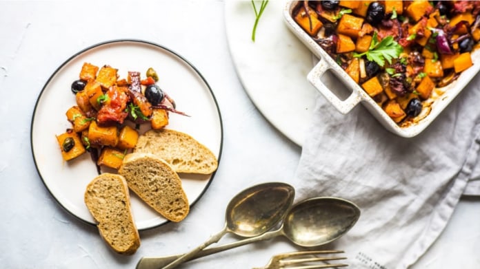Dýňová caponata Dýňová caponata