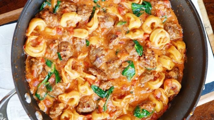 Tortellini s italskou klobáskou Tortellini s italskou klobáskou