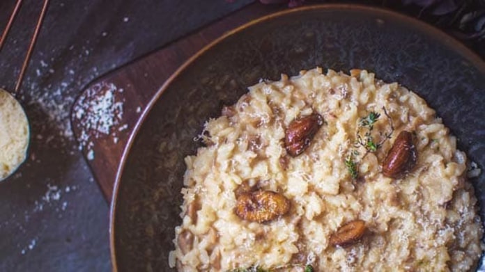 Kaštanové risotto Kaštanové risotto