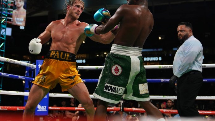 Zápas Logan Paul vs. Floyd Mayweather 1 Zápas Logan Paul vs. Floyd Mayweather 1
