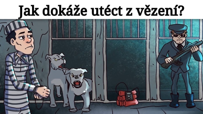 Jakou cestou uteče vězeň na svobodu? 3 Jakou cestou uteče vězeň na svobodu? 3