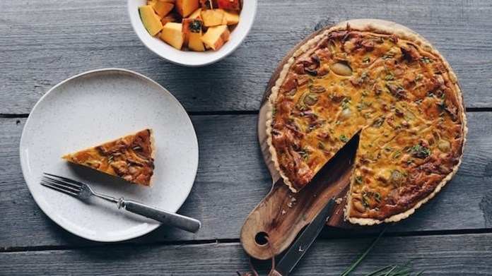 Dýňový quiche Dýňový quiche