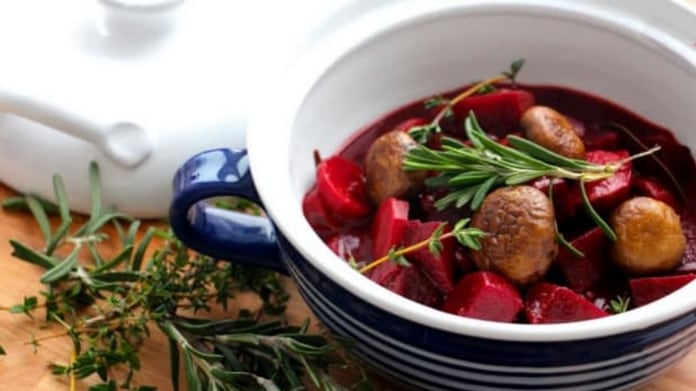 Řepa po burgundsku Řepa po burgundsku