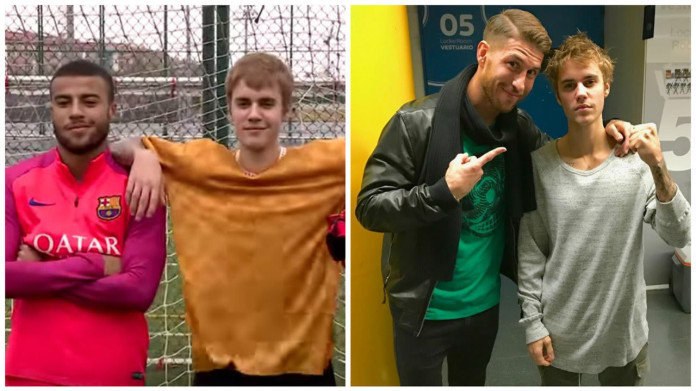 Klubová rivalita Justinovi asi nic neříká. Klubová rivalita Justinovi asi nic neříká.