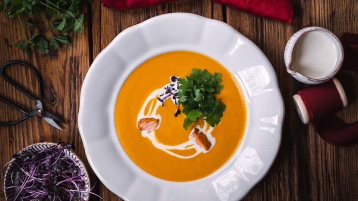 Delikátní lososový krém podle Cat & Cook Delikátní lososový krém podle Cat & Cook