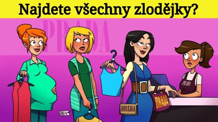 Kolik je na obrázku zlodějek? 3 Kolik je na obrázku zlodějek? 3