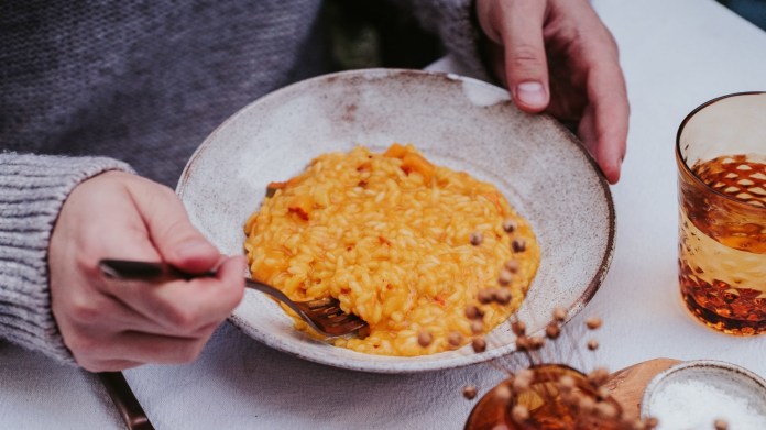 Krémové dýňové risotto Krémové dýňové risotto
