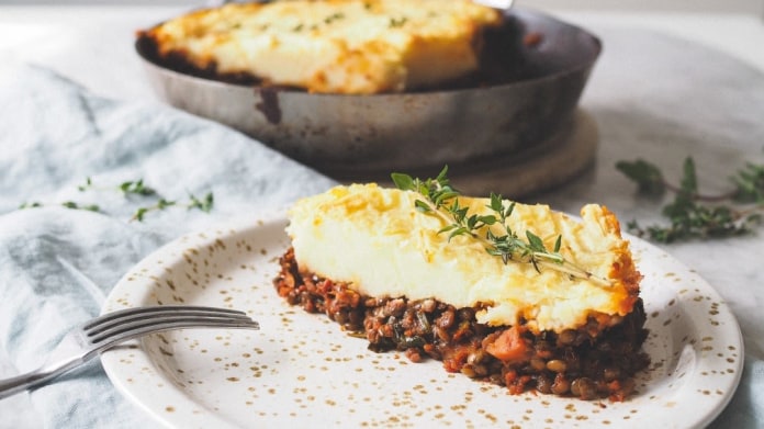 Zeleninový pastýřský koláč Zeleninový pastýřský koláč
