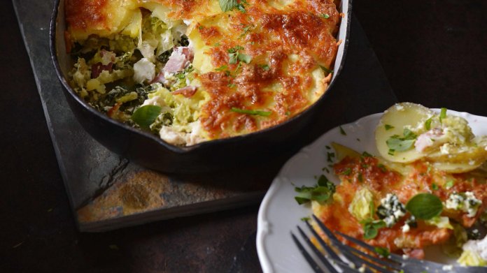 Kuřecí tartiflette Kuřecí tartiflette