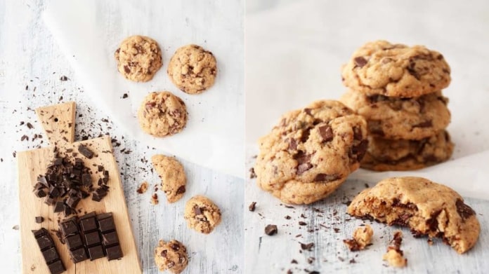 Americké cookies s čokoládou Americké cookies s čokoládou