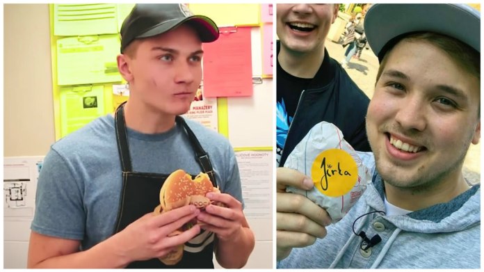 Datlův vlastní burger. Datlův vlastní burger.