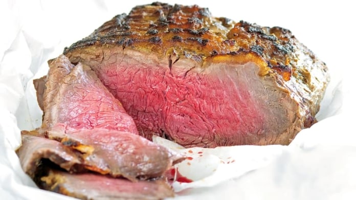 Pečený roastbeef Pečený roastbeef
