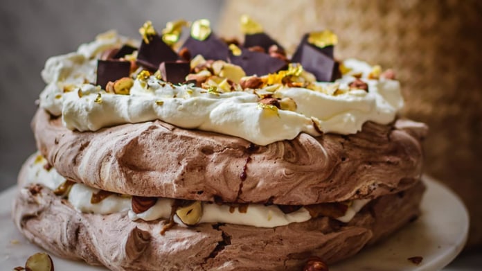 Kakaová Pavlova Kakaová Pavlova