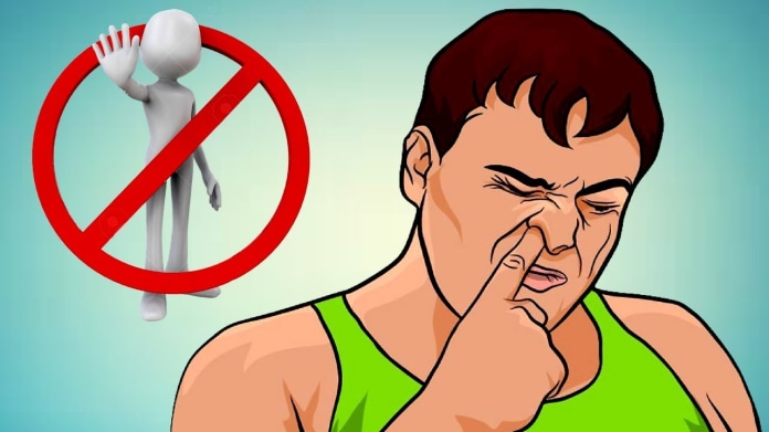 Dloubání v nose Dloubání v nose