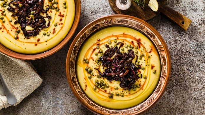 Fava – řecká pomazánka ze žlutého hrachu Fava – řecká pomazánka ze žlutého hrachu