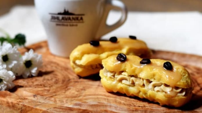 Francouzské Éclairs Francouzské Éclairs