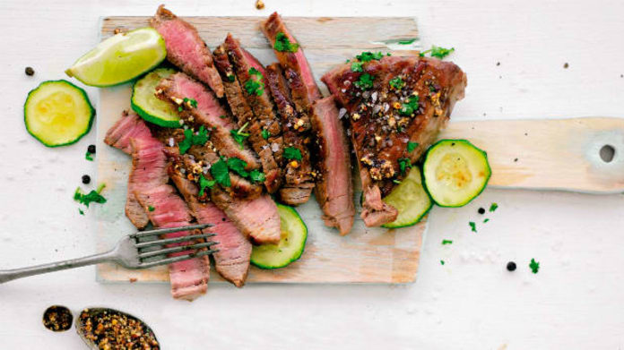 Rumpsteak s medovou krustou Rumpsteak s medovou krustou