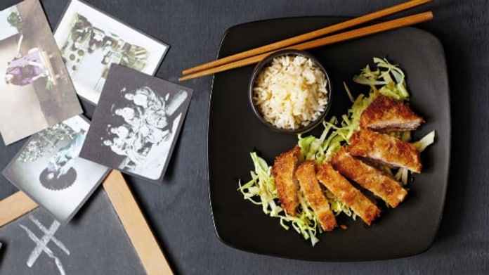 Japonský řízek tonkatsu Japonský řízek tonkatsu