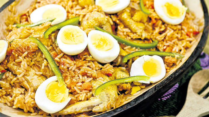 Jollof rýže Jollof rýže