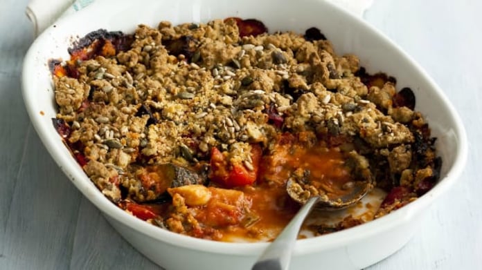 Zapečené ratatouille s křupavou krustou Zapečené ratatouille s křupavou krustou