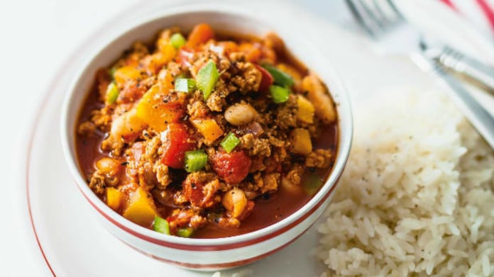 Vegetariánské chilli con carne Vegetariánské chilli con carne
