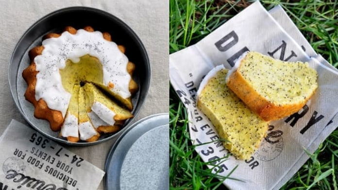Citronová bábovka s mákem Citronová bábovka s mákem