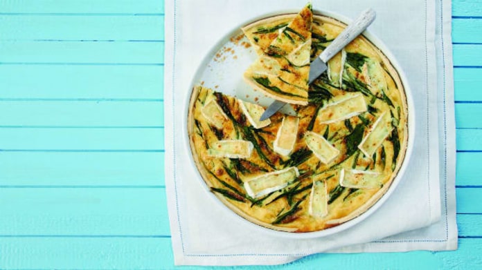 Quiche s medvědím česnekem Quiche s medvědím česnekem