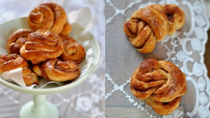 Skořicové šneci - Kanelbullar Skořicové šneci - Kanelbullar