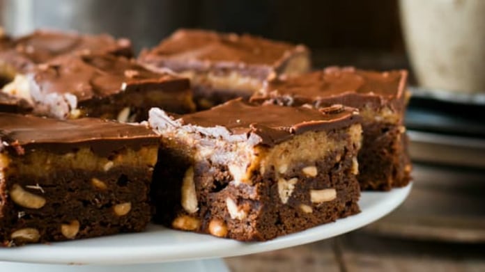 Arašídové brownies Arašídové brownies