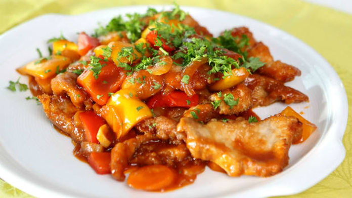 Vepřové sweet and sour Vepřové sweet and sour