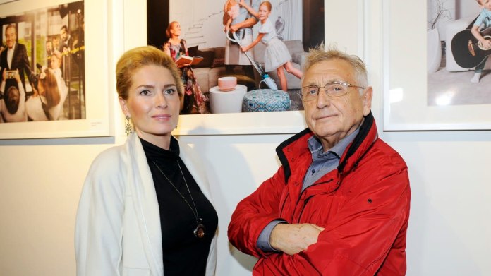 Olga Menzelová s Jiřím Menzelem Olga Menzelová s Jiřím Menzelem
