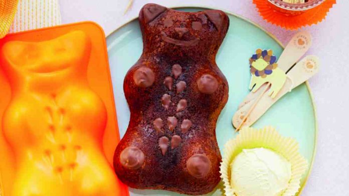 Čokoládový medvídek brownie Čokoládový medvídek brownie