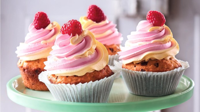Mramorové cupcaky Mramorové cupcaky