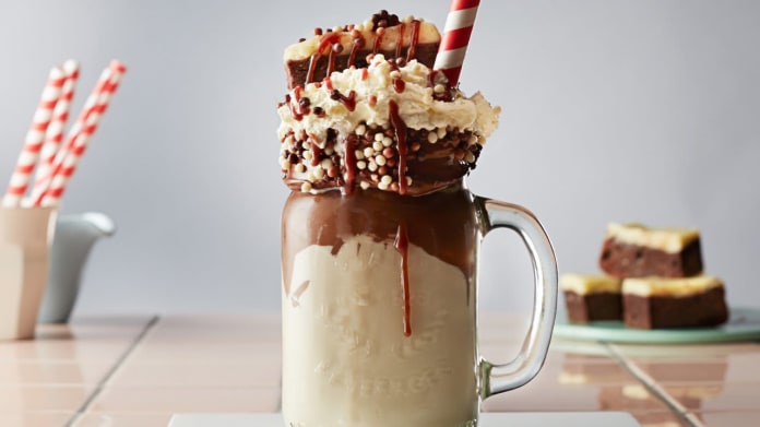 Bombastický krémový freakshake Bombastický krémový freakshake