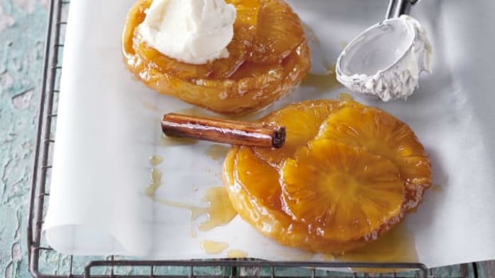 Ananasový tarte tatin Ananasový tarte tatin