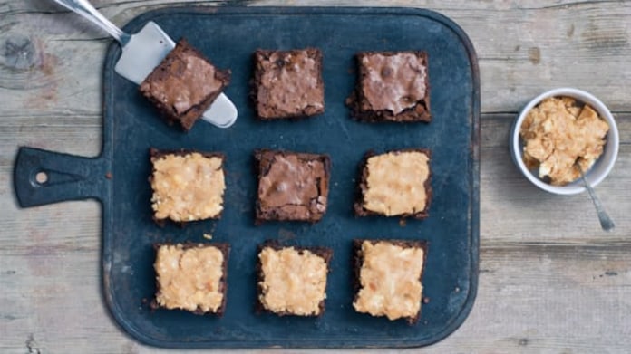 Brownies se slaným karamelem Brownies se slaným karamelem
