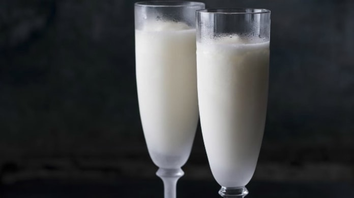 Sorbet se šumivým vínem Sorbet se šumivým vínem