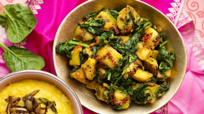 Saag aloo Saag aloo