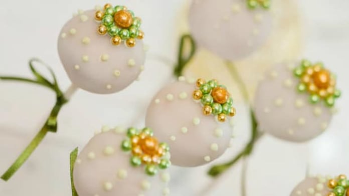 Cake Pops s marcipánem Cake Pops s marcipánem