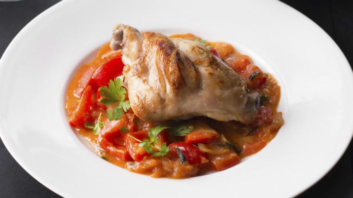 Králík s ratatouille Králík s ratatouille