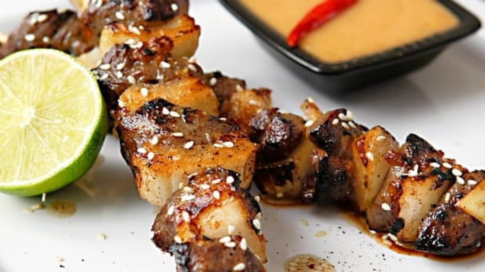 Hovězí satay Hovězí satay