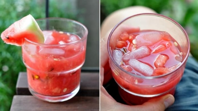 Melounové daiquiri Melounové daiquiri