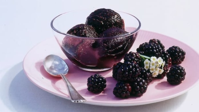 Ostružinový sorbet Ostružinový sorbet