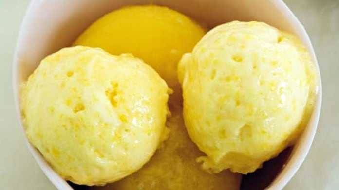 Mangový sorbet Mangový sorbet